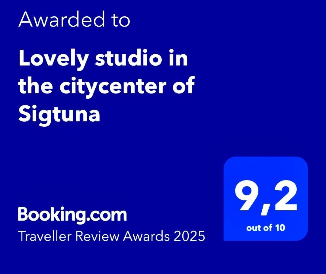 Lovely Studio In The Citycenter Of Sigtuna Exterior photo